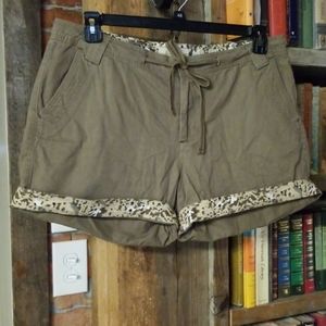 🎈3/$20🎈Natural Reflections Cotton Shorts size 14